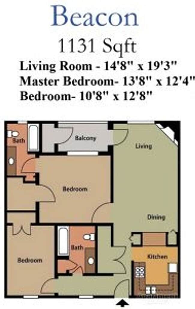 Floorplan - Meridian Park Apartments