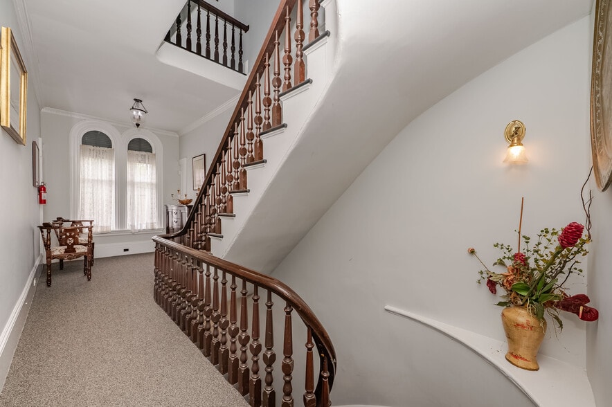 Original stairway - 229 Miller Ave