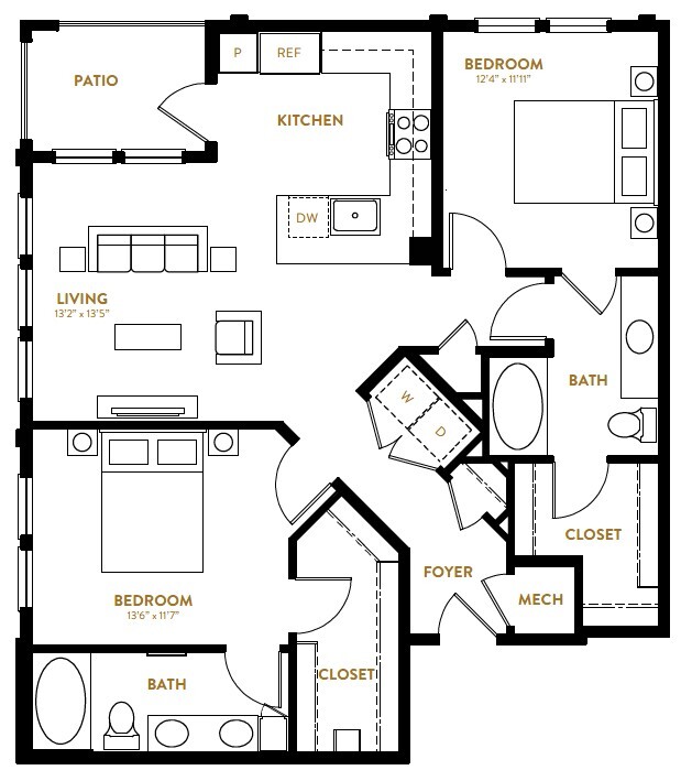 Floorplan - Berkshire Pullman