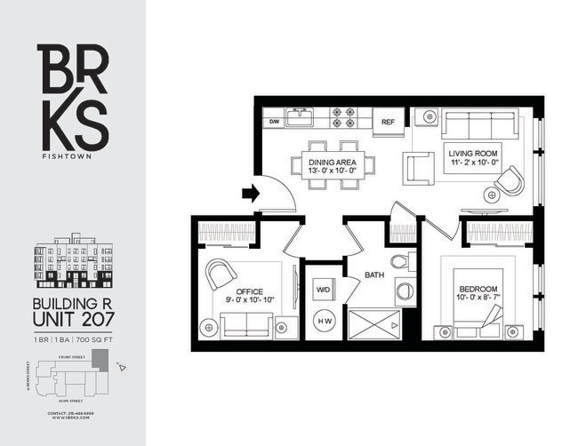 Floorplan - 102 W Berks