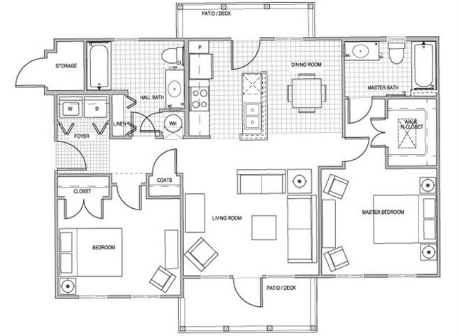 Floorplan - Arbor Glen Apartments