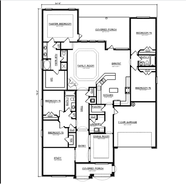 Floor Plan - 23903 Dublin Dr