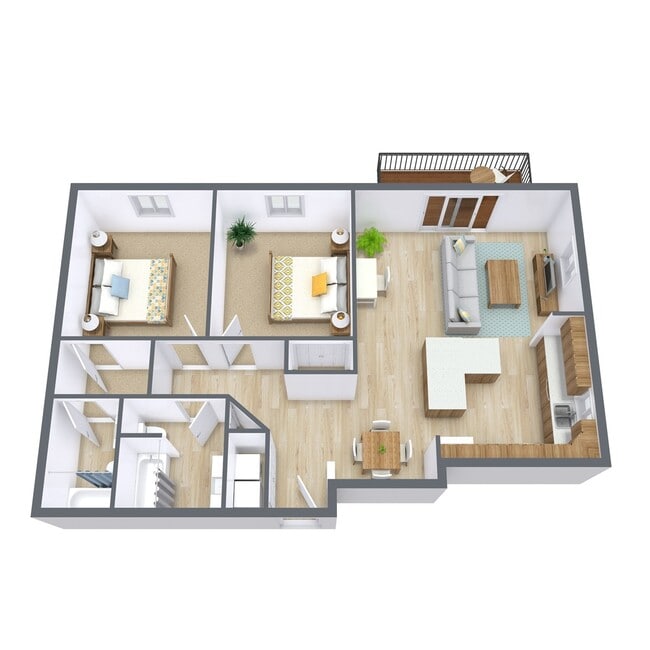 Floorplan - Ashbury Apartment Community