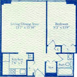 1BR/1BA - Sherman Hills Apartments