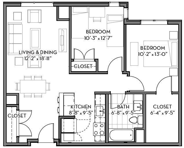 Floorplan - Finch Cambridge