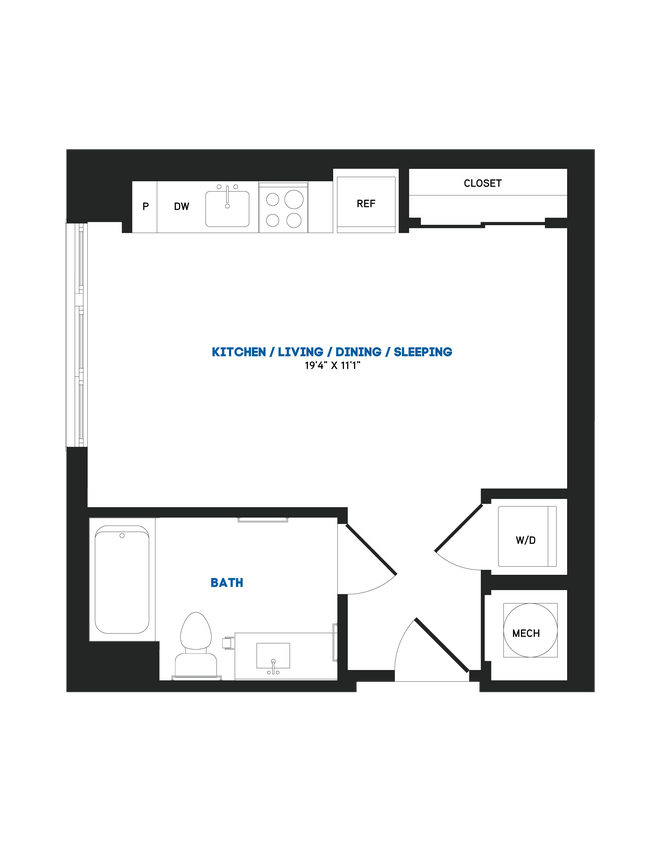 Floorplan - The Chase at Bryant Street