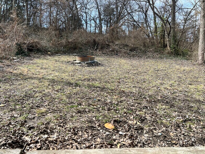 Back Yard behind patio - 810 E McCarty St