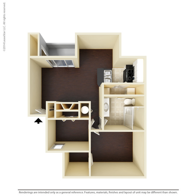 Floorplan - Silverton Apartment Homes