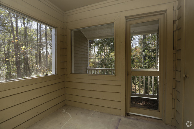 Screened In Porch with Extended Balcony/Patio - The Bluffs Apartment Homes