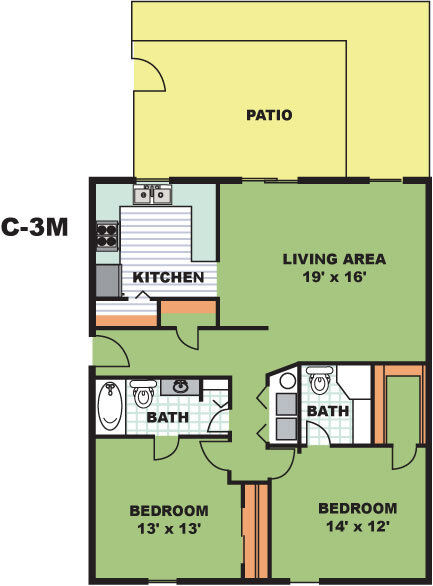 Floorplan - Hillside Court