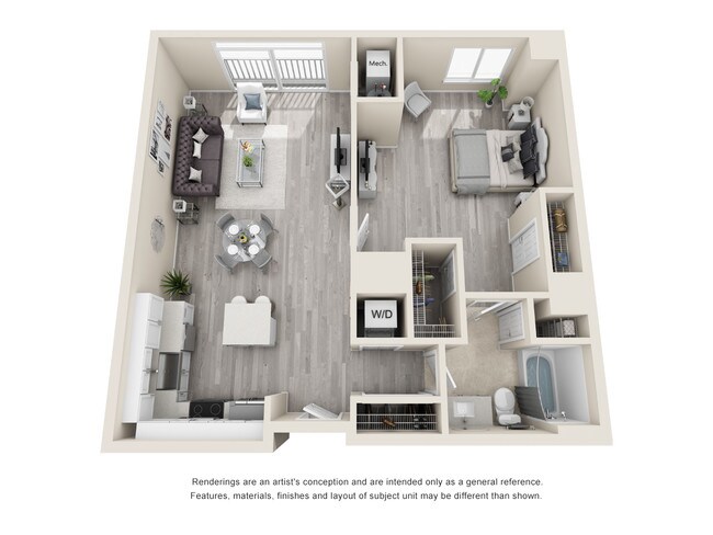 Floorplan - The Cosmopolitan Apartments