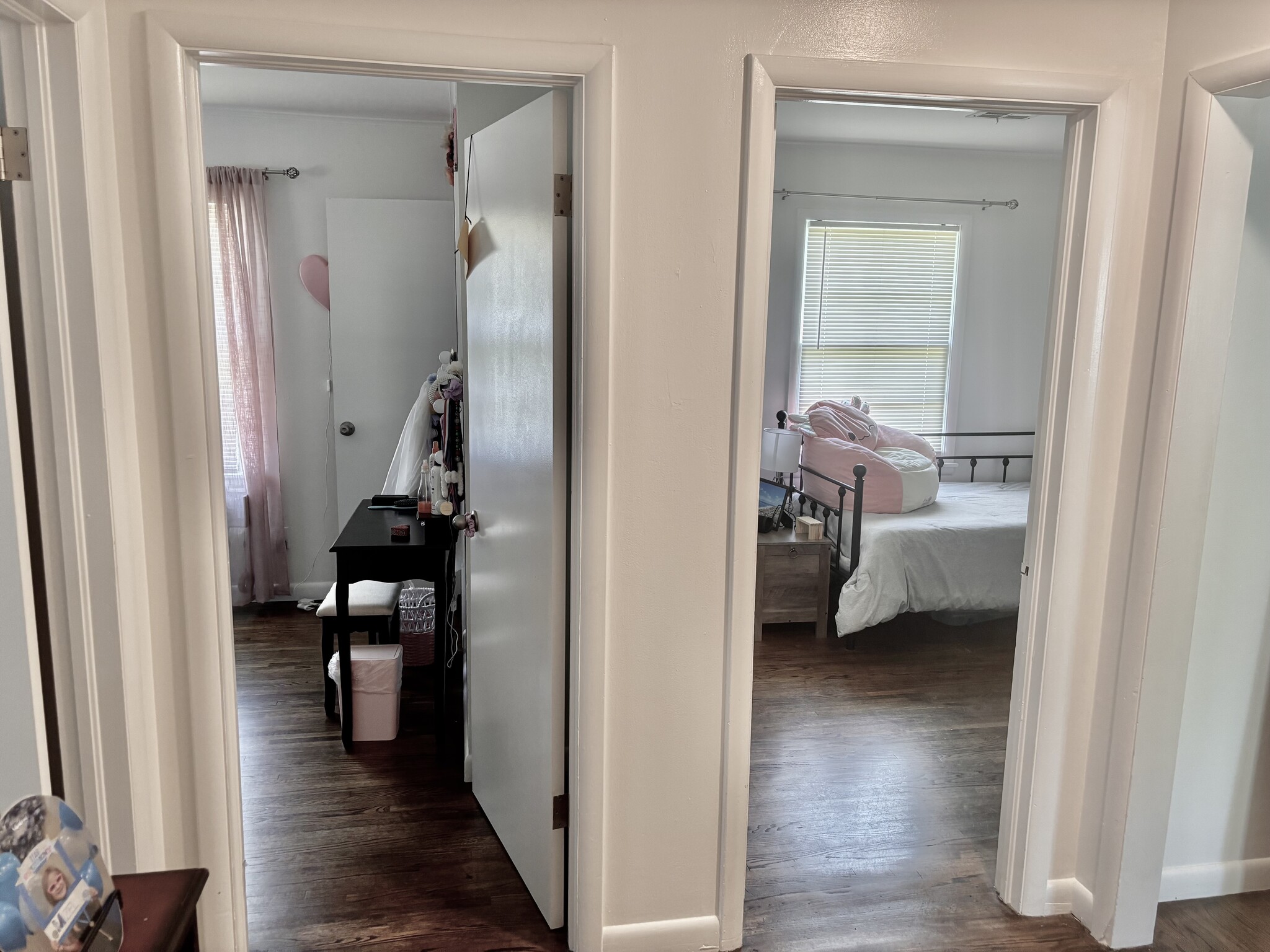 Looks from the mast to the bedrooms across the hall. - 3516 E 30th St