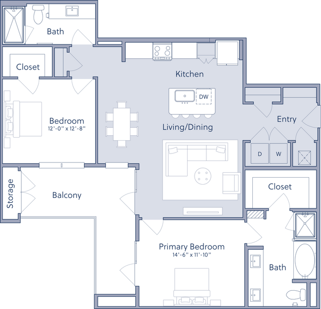 Floorplan - The Cameron