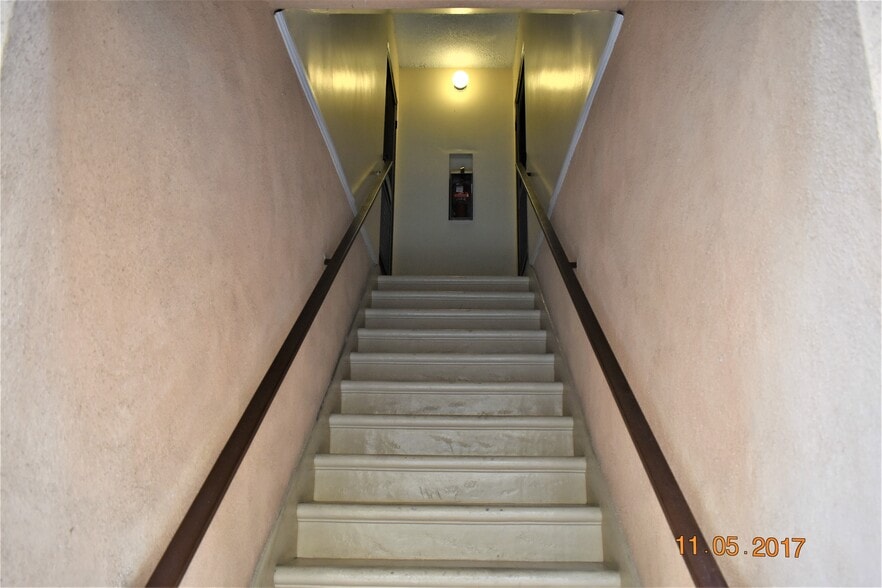 Staircases going up - 1475 S Wooster St