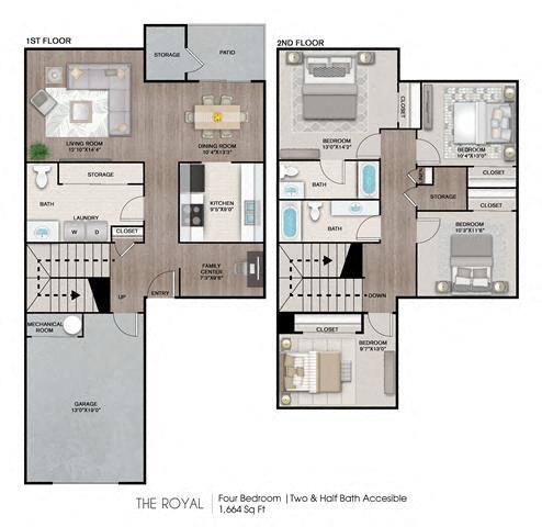 Floorplan - Estates at Palm Bay