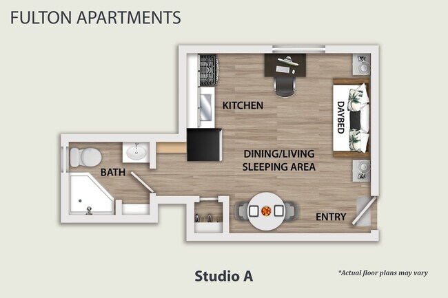 Floorplan - Fulton Apartments