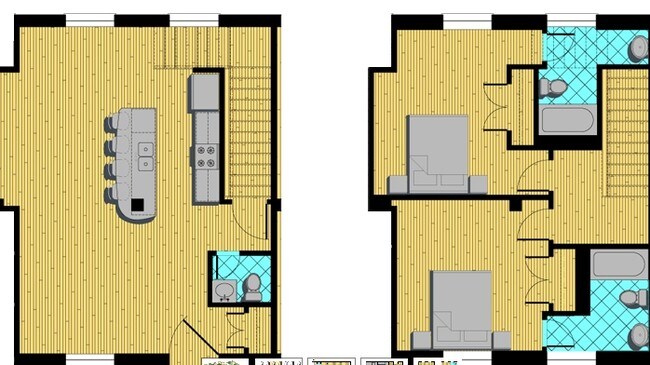 2BR/2.5BA - Logan Park Lofts