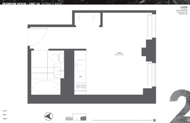 Floorplan - 2 Cooper Square