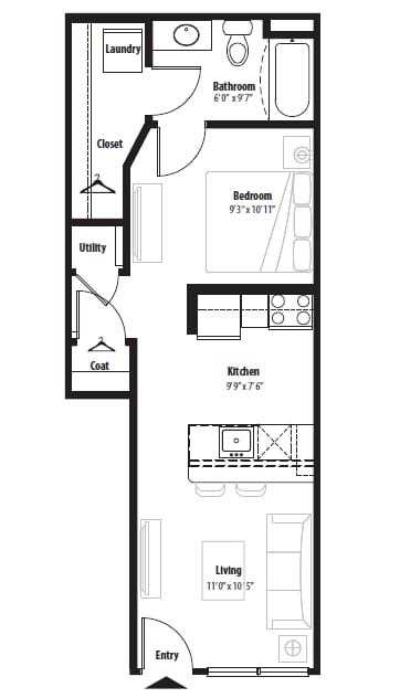 Floorplan - Springs at Egan Drive