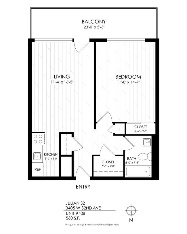 Floorplan - Julian32 at Highlands Square