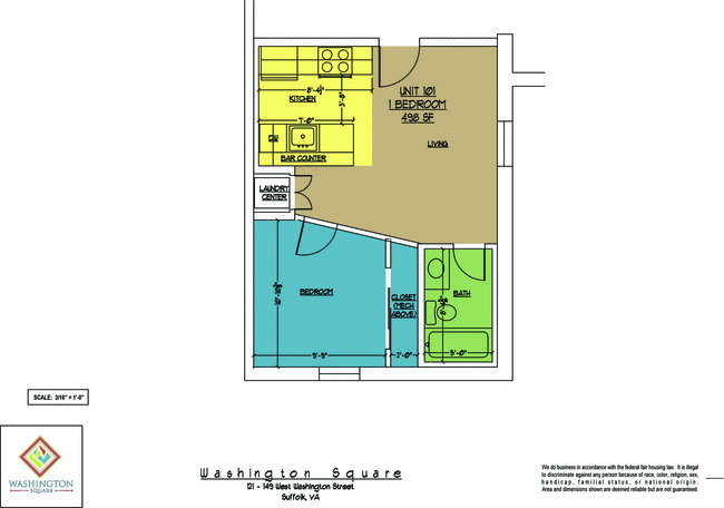 Floorplan - Washington Square