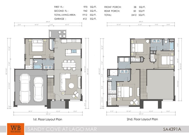 Floorplan - Cadia at Lago Mar