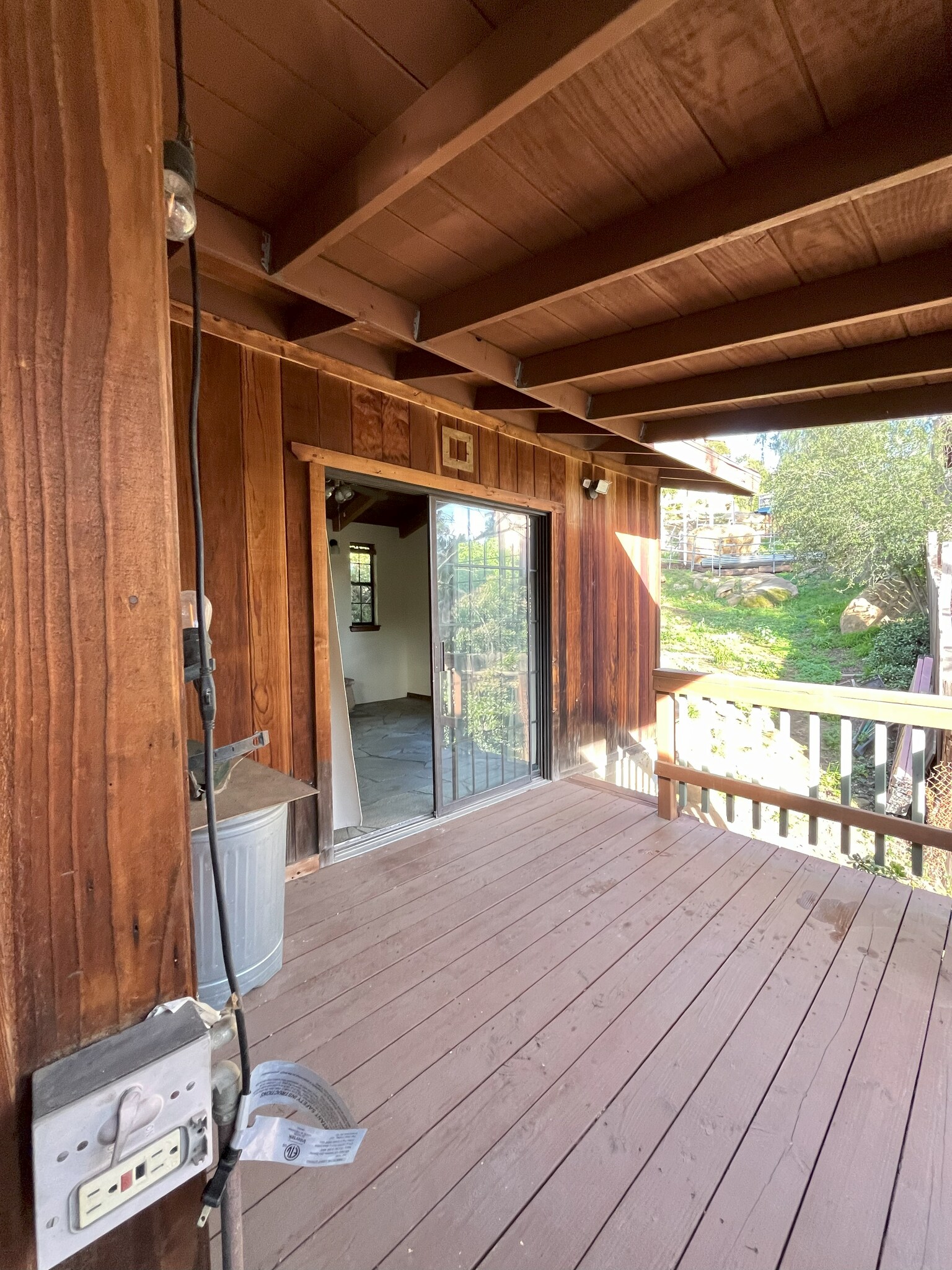 Bedroom opens to wood deck - 9406 Ventura Way