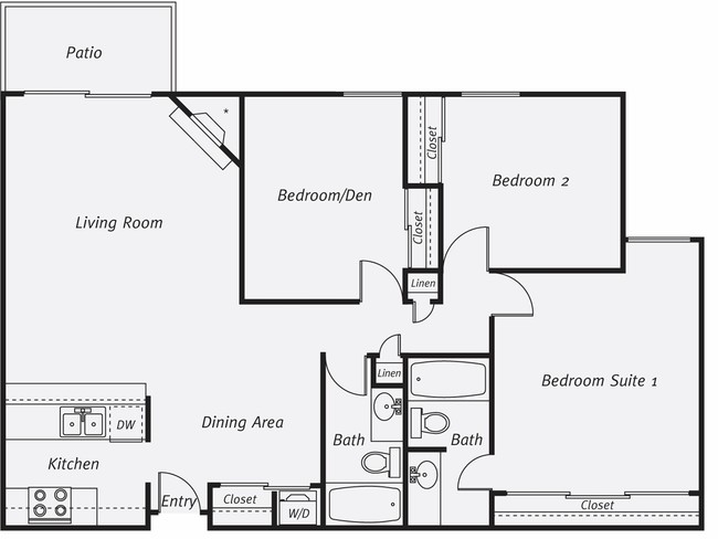 Floorplan - eaves Warner Center