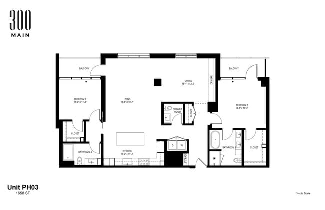 Floorplan - 300 Main