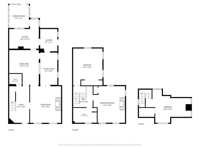 Building Photo - Downtown pet-friendly 3bd w Fenced Yard, Laundry, Screened Porch, Dishwasher, and nearby weekly f...