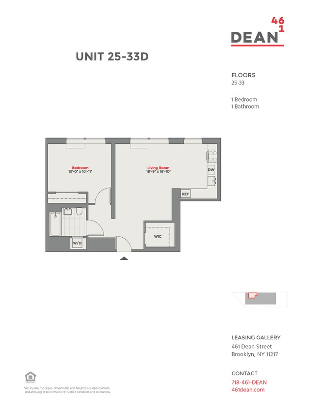 Floorplan - 461 Dean