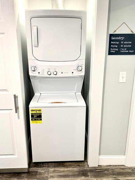 Laundry Closet (in unit) - 1719 Post Ave