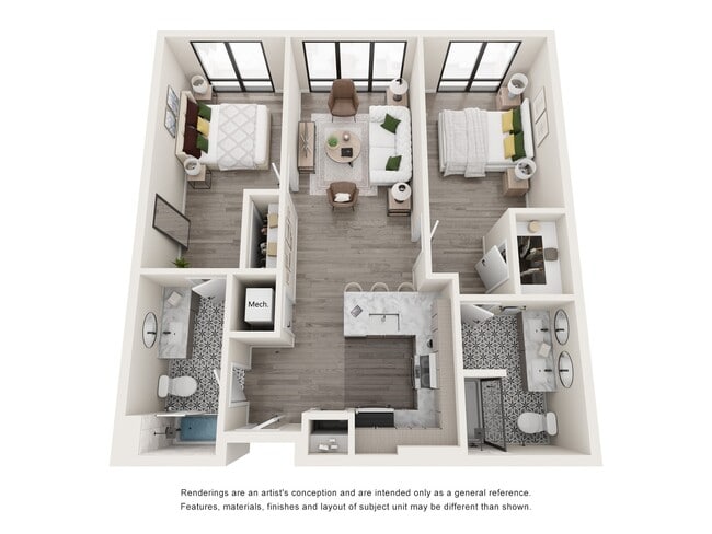 Floorplan - The Highrailer Apartments
