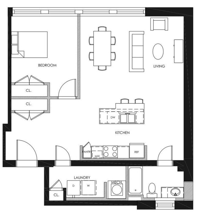 Floorplan - Sands Senior Apartments