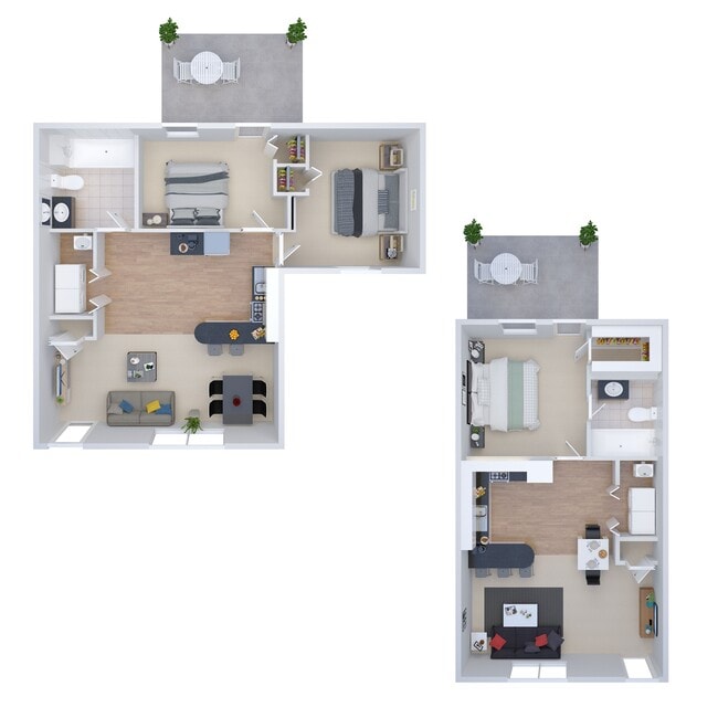 Floorplan - Timber East Apartments