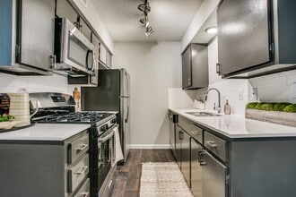 Kitchen in the B1 Two-Bedroom Floor Plan - The Ruston