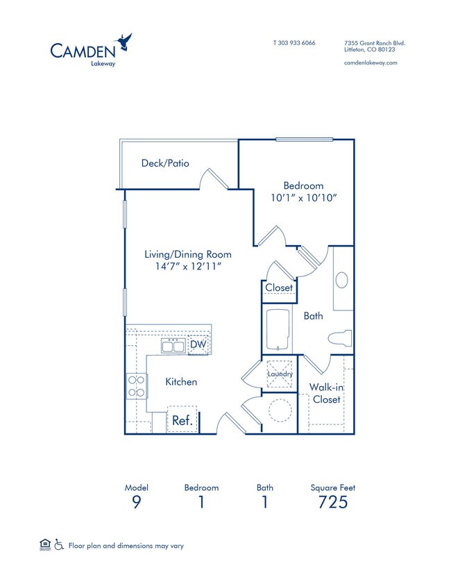 Floorplan - Camden Lakeway
