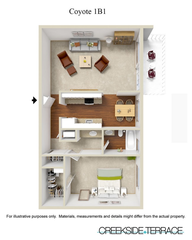 Floorplan - Creekside Terrace