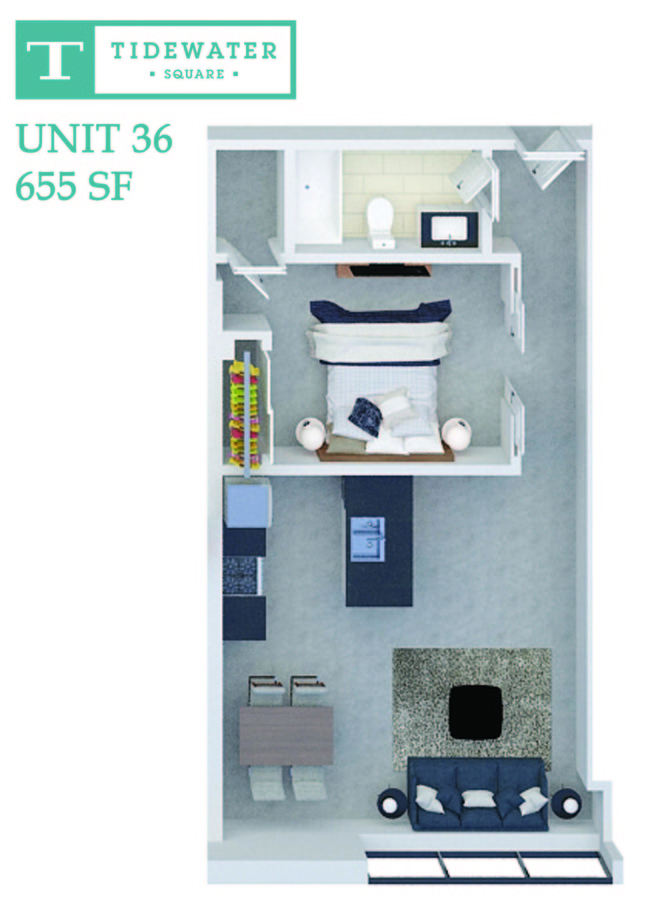 Floorplan - Tidewater Square