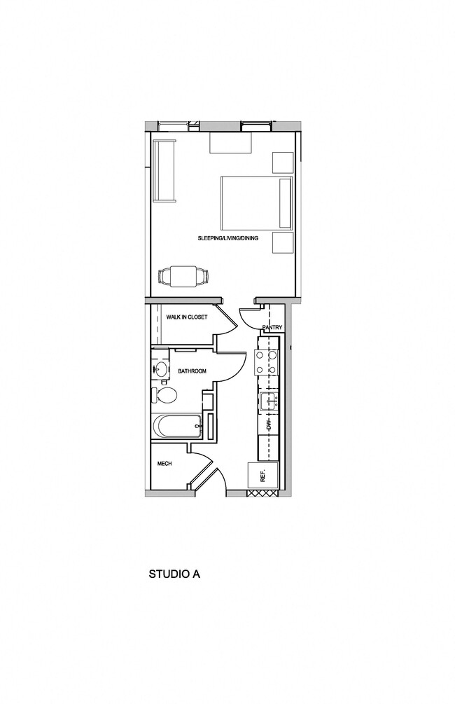 Floorplan - The Flats at Sandy Spring (Seniors 62+)