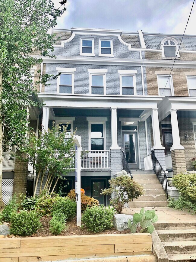 Separate basement entry - 4504 15th St NW