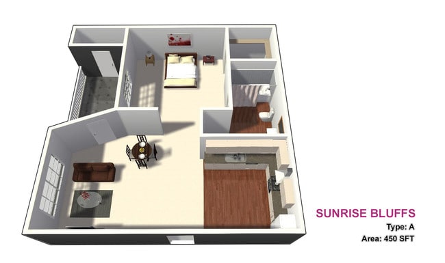 Studio - Sunrise Bluffs