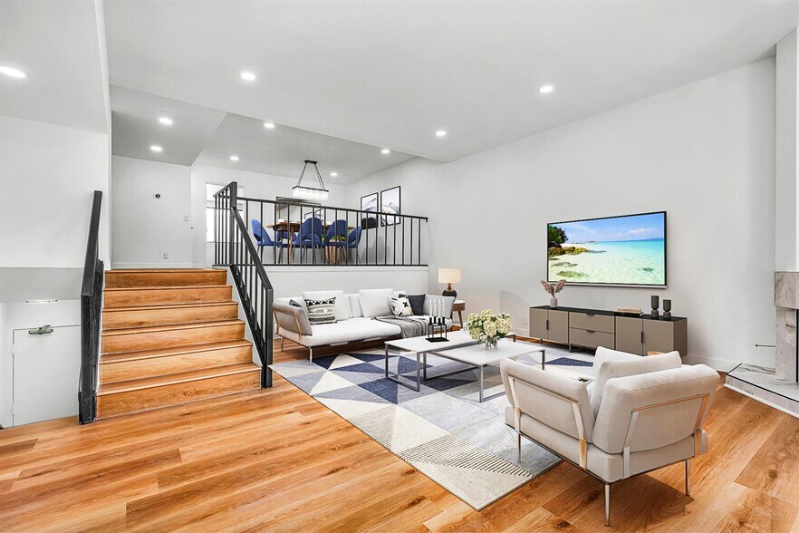 Living Room Staged - 4425 Alla Rd