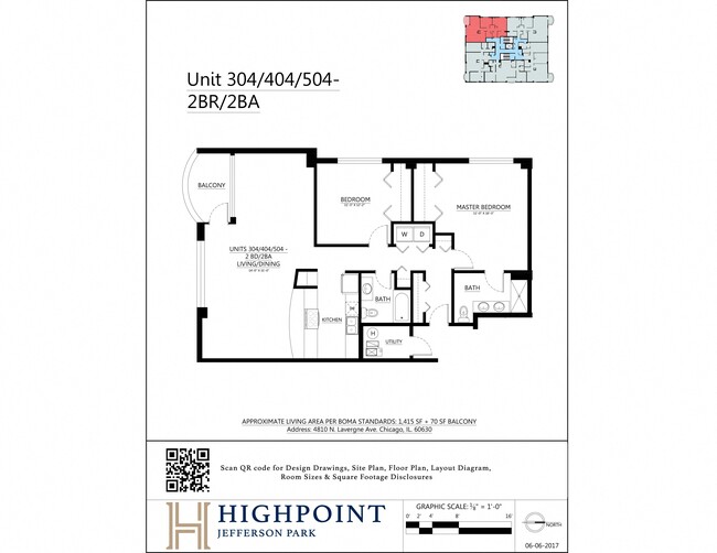 Floorplan - HIGHPOINT Jefferson Park