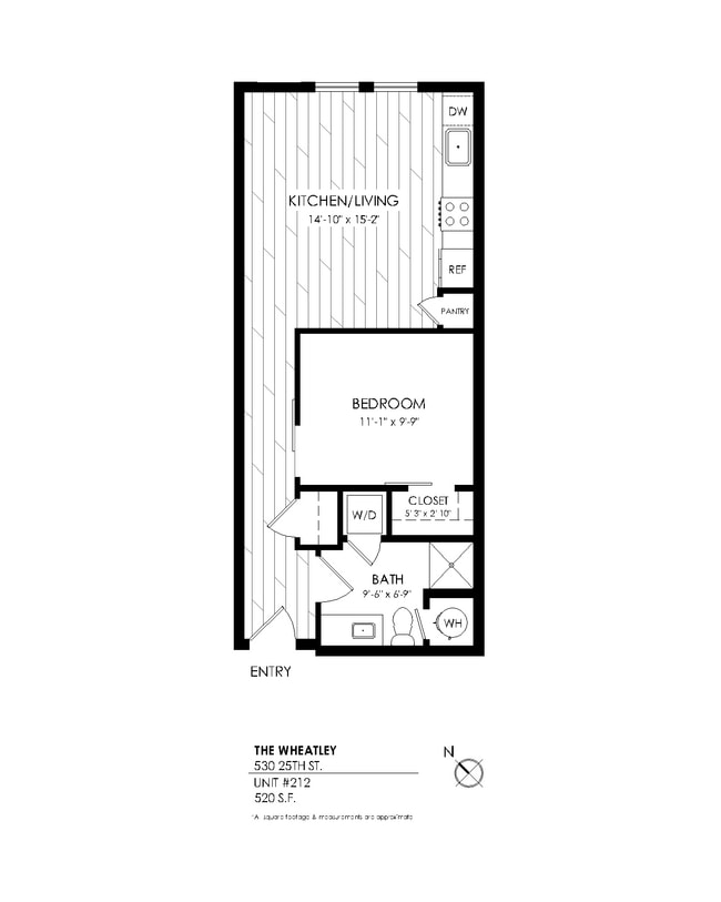 Floorplan - The Wheatley Flats