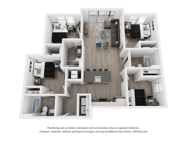 floorplan - The Metropolitan Gainesville