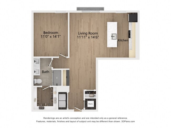Floorplan - Tempo at White Oak
