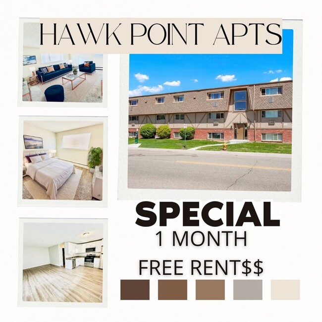 Explore Hawk Point Apartments with a one-month free rent special offer. Modern living at its best! - Hawk Point Apartments