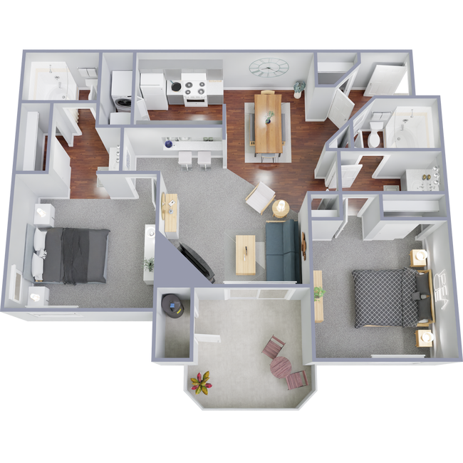 Floorplan - Soleil Apartments