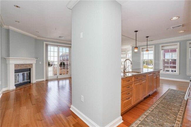 Foyer into Kitchen/Living & Dining Room - 85 Memorial Rd